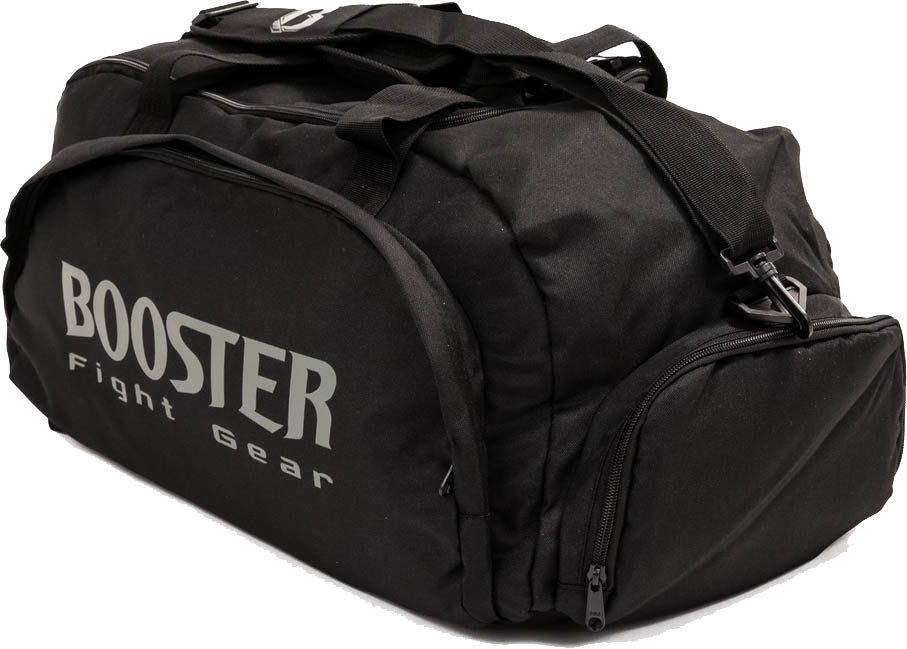 Booster Zwarte Sporttas Duffle – Kleine Rugtas