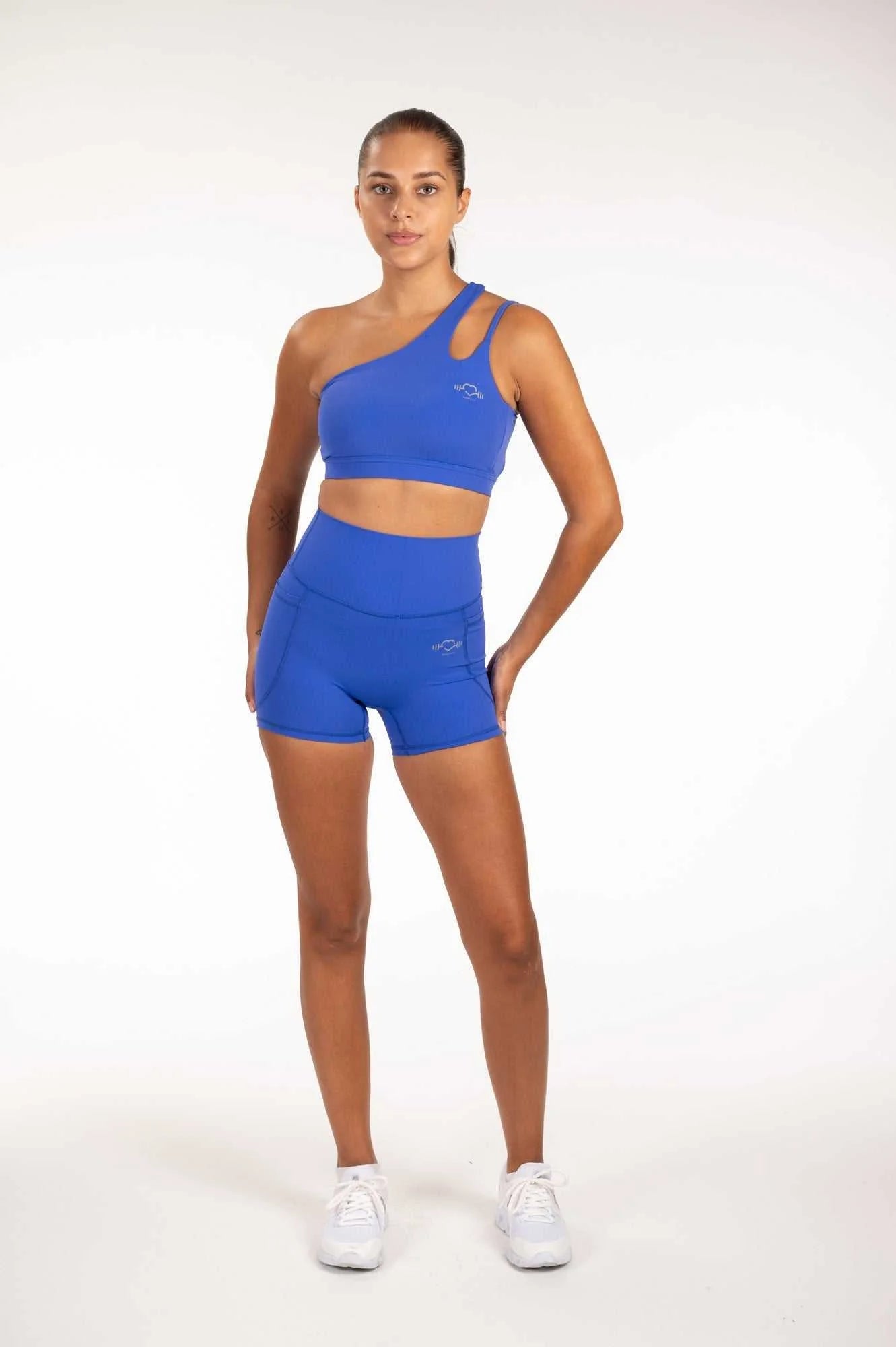 GymFitt One-Shoulder Sports Top