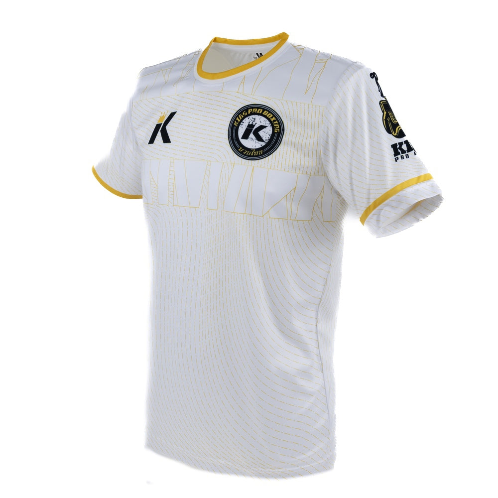 King Pro Boxing 08 Series Dry-Fit Shirt Wit - Premium Performance