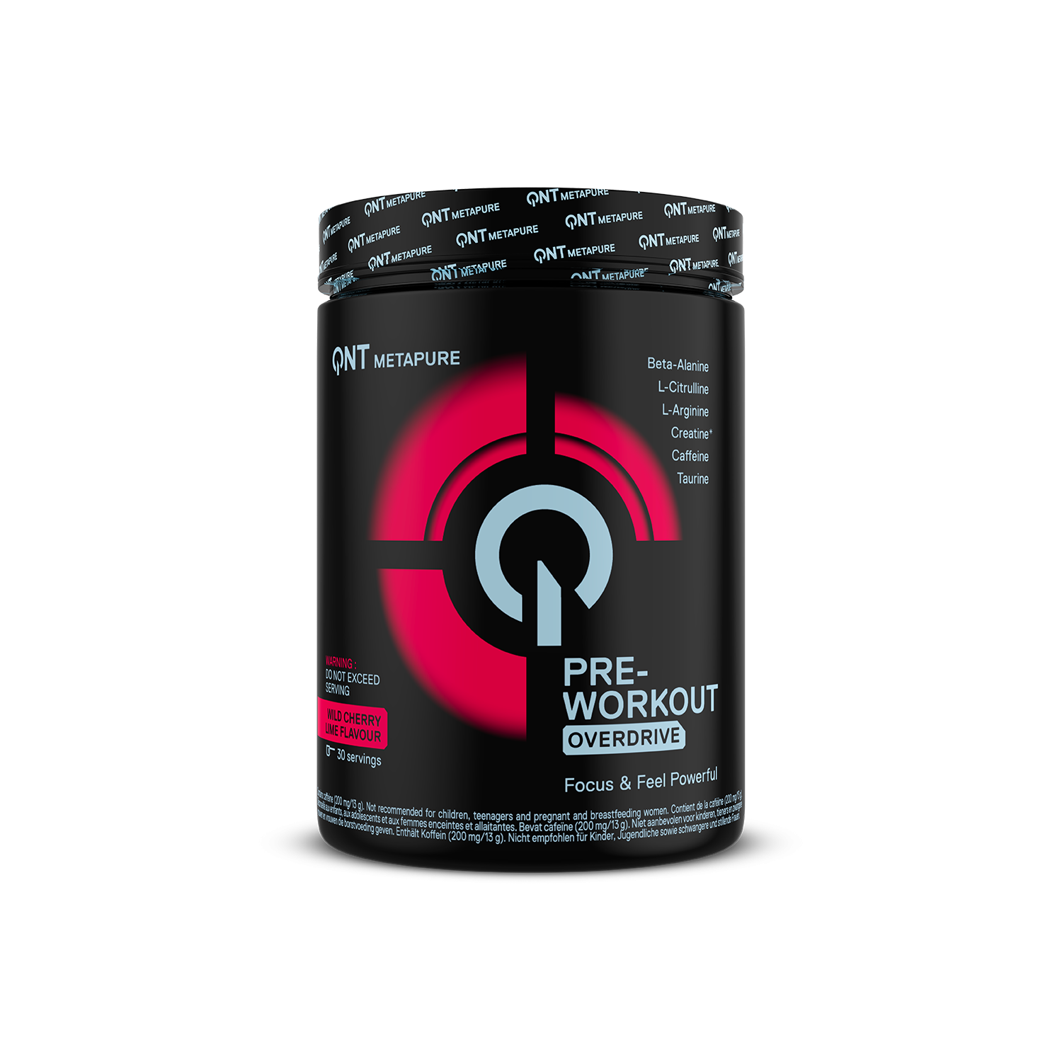 PRE-WORKOUT QNT OVERDRIVE | 390 Gram