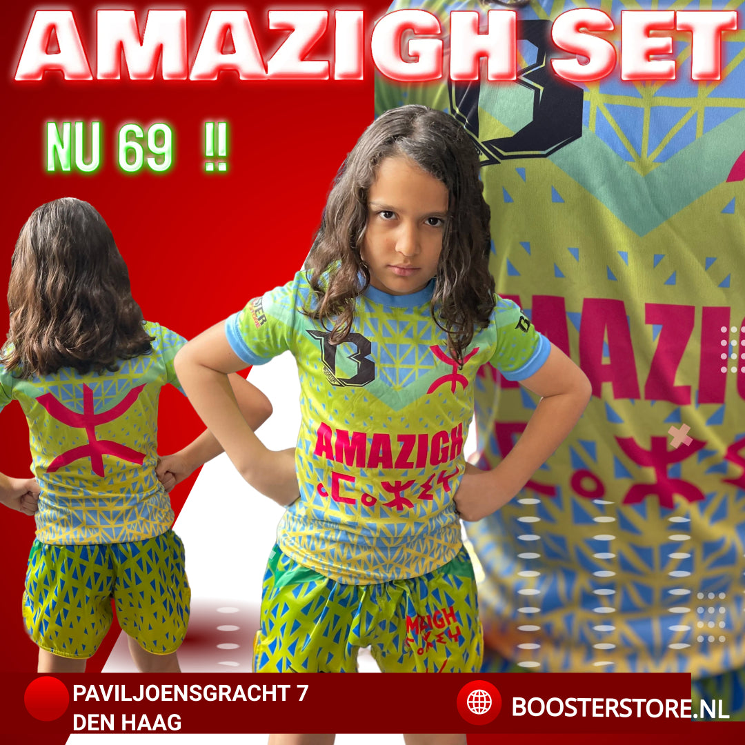 Amazigh Booster Fight Short