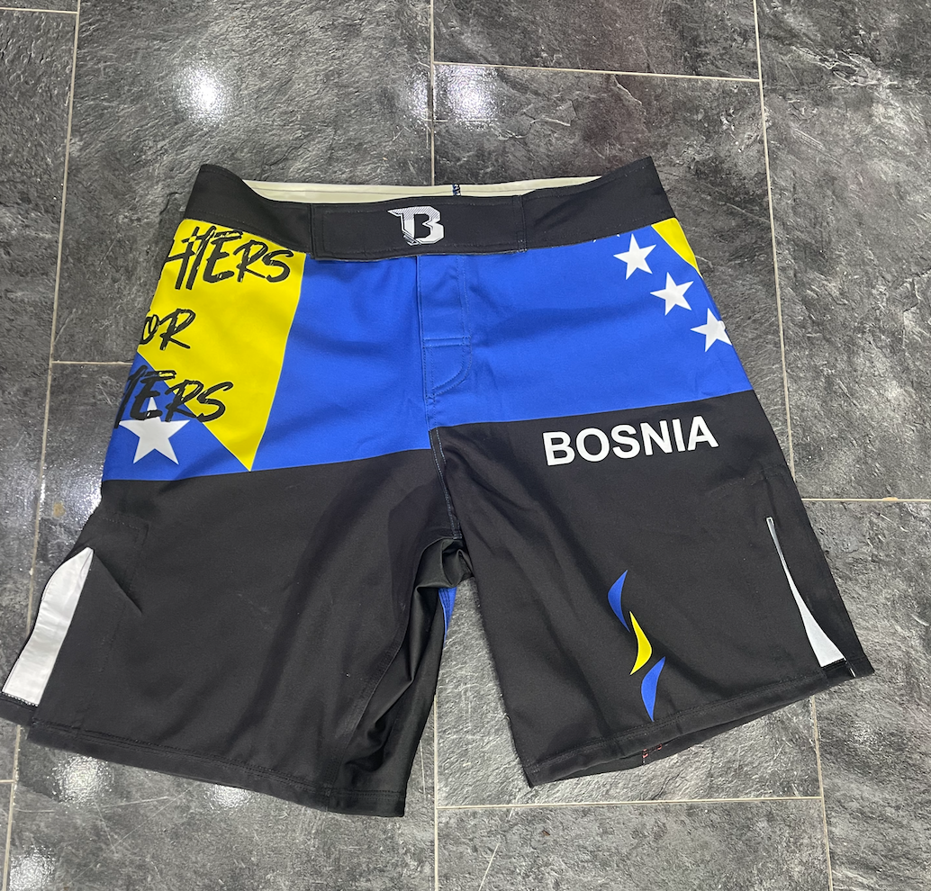 Bosnia Booster MMA Short