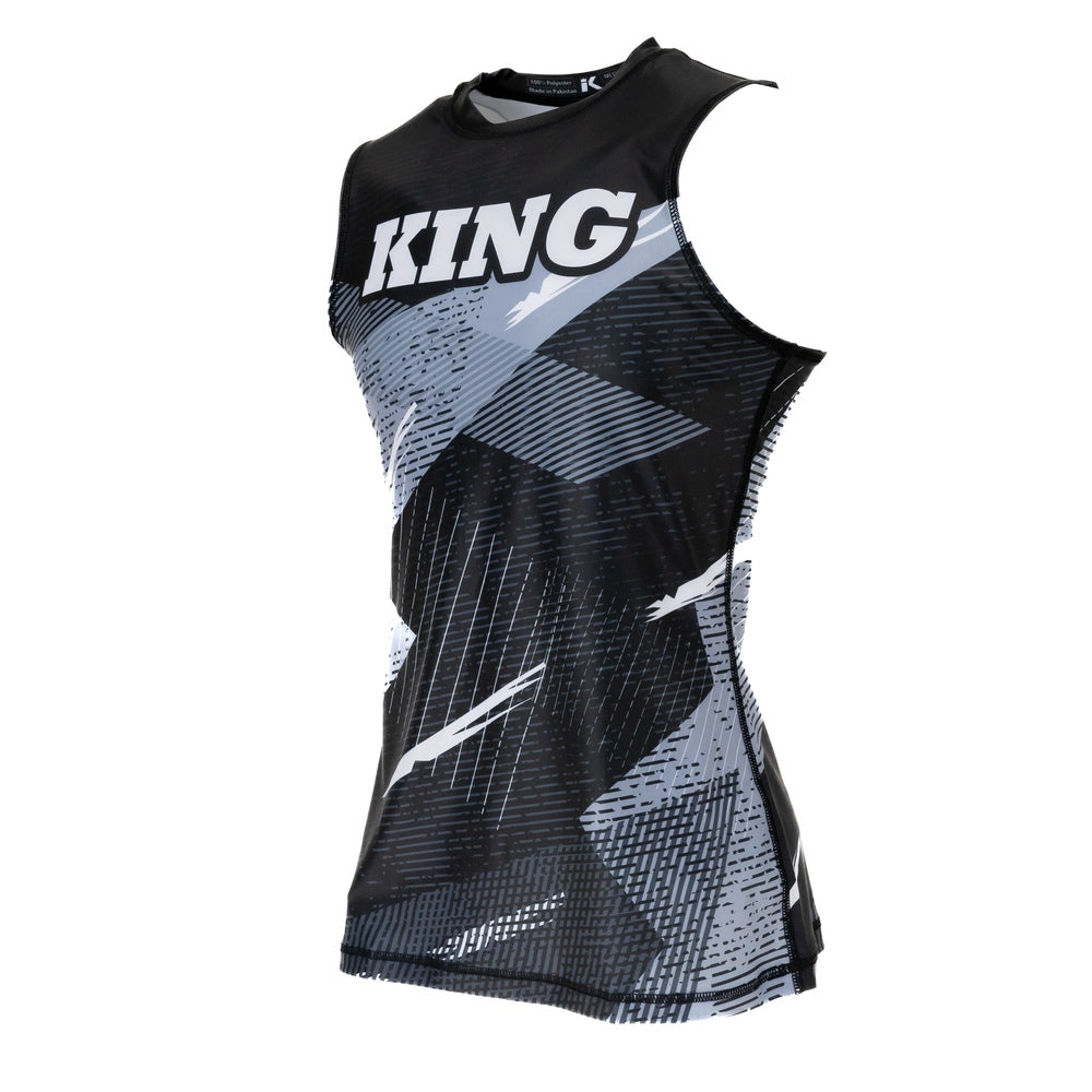 KING PRO BOXING: SHADOW 1 Dames Mouwloze Compressieshirt