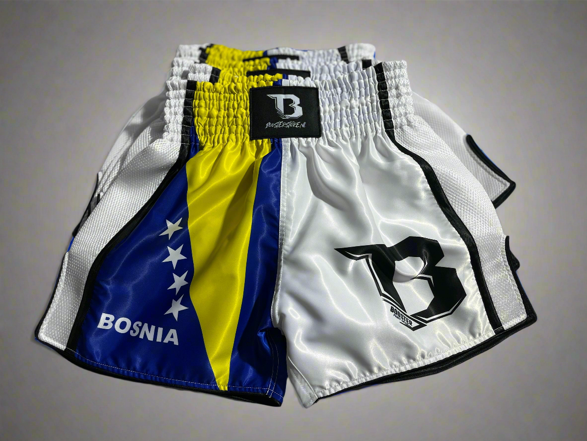 Bosnia Booster Muay Thai Short Wit