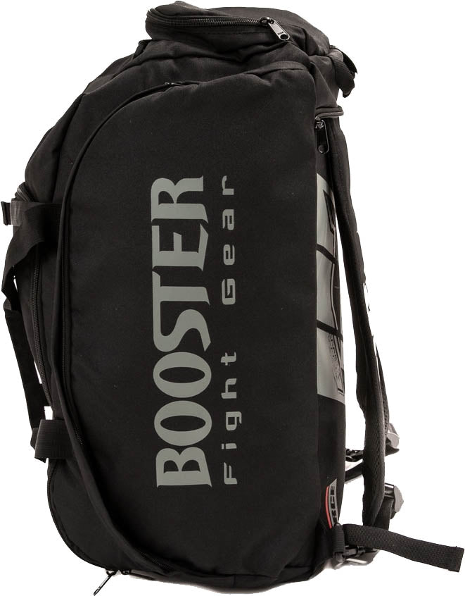 Booster Zwarte Sporttas Duffle – Kleine Rugtas