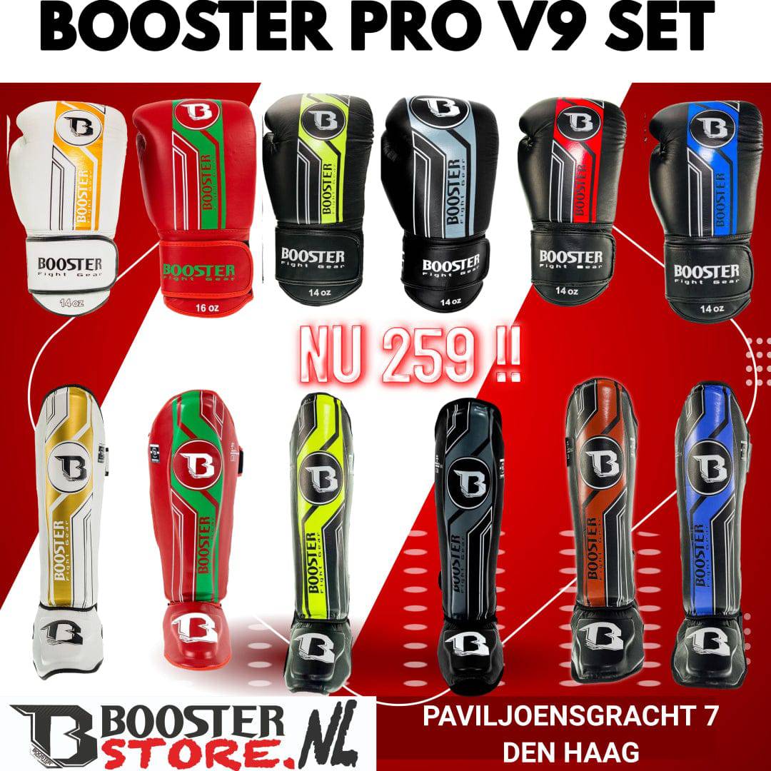 Booster pro V9 kickboks set