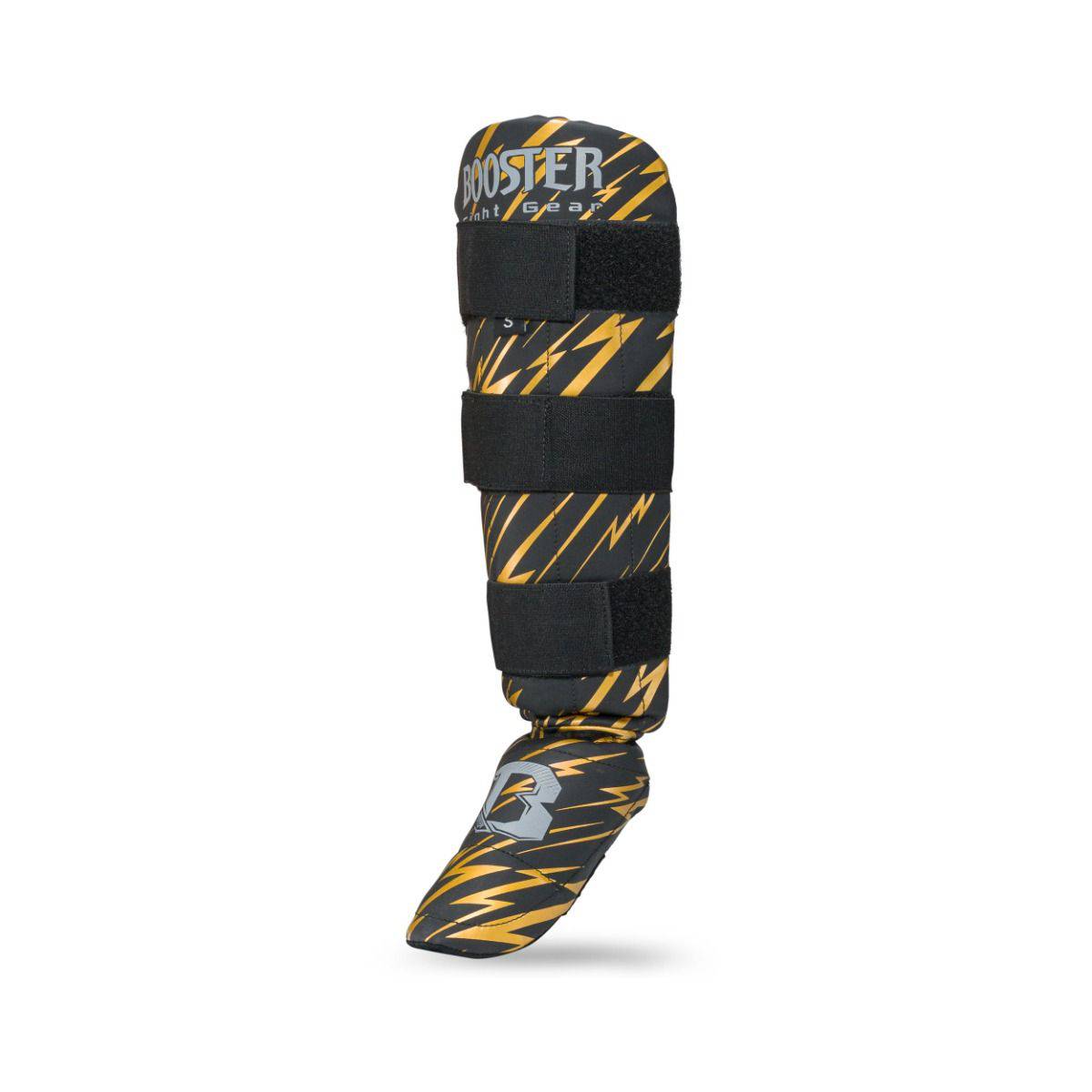 Booster Kinder Schienbeinschoner Combat Serie gold