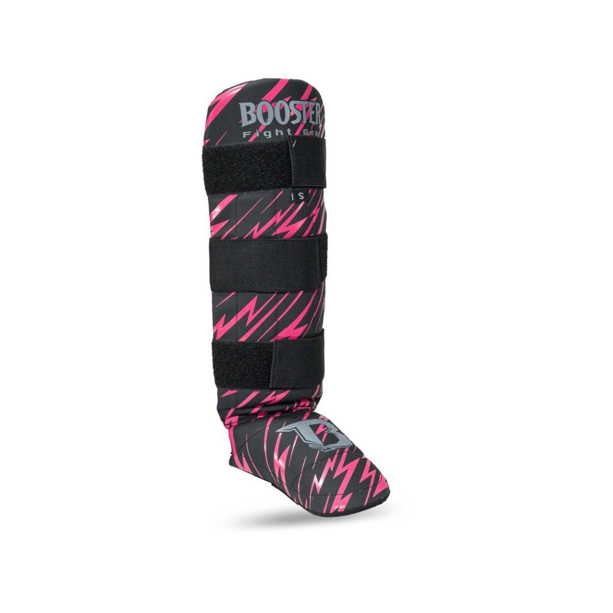 Booster Kinder scheenbeschermers Combat series roze