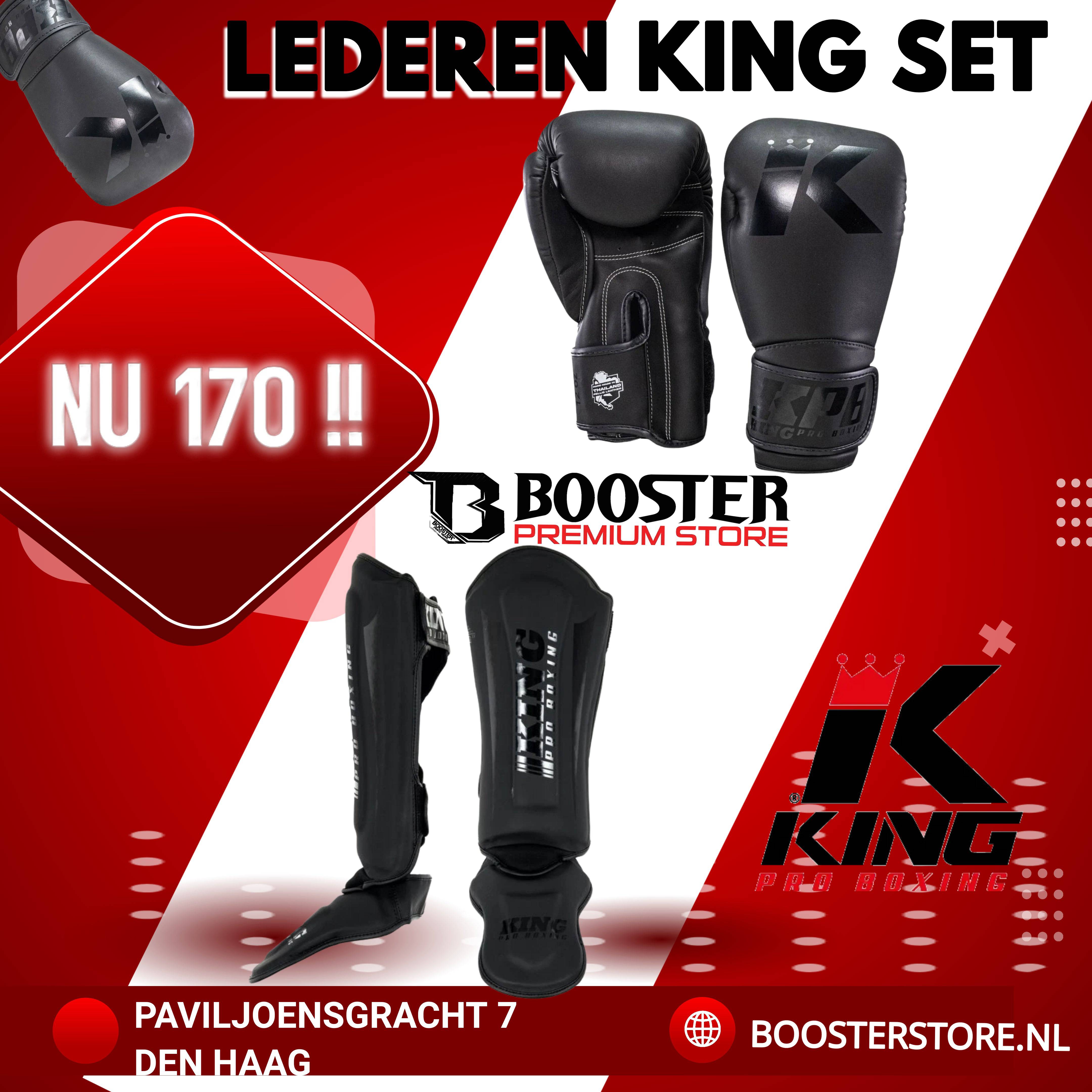 Lederen King aktie set