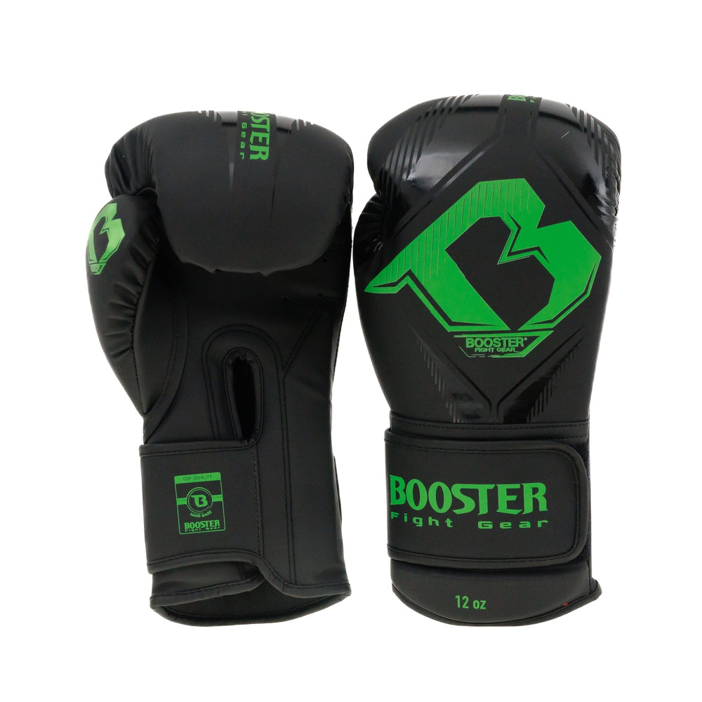 Booster Bangkok kick bokshandschoenen zwart / groen