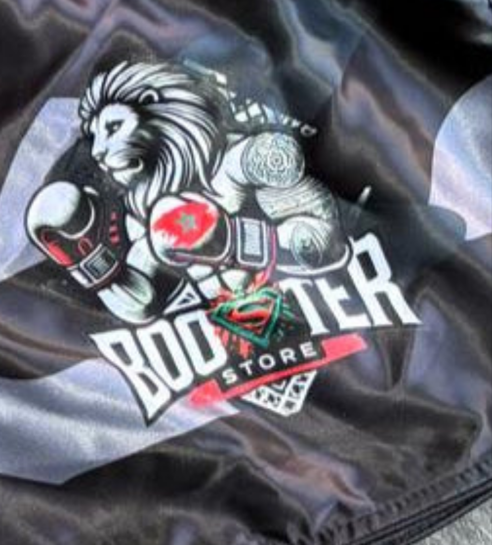 Marokko Booster store Camo short atlas lion