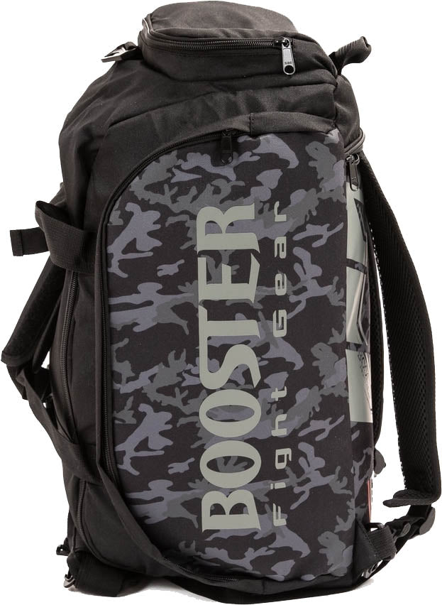 Booster Camo sporttas duffle grote rugtas