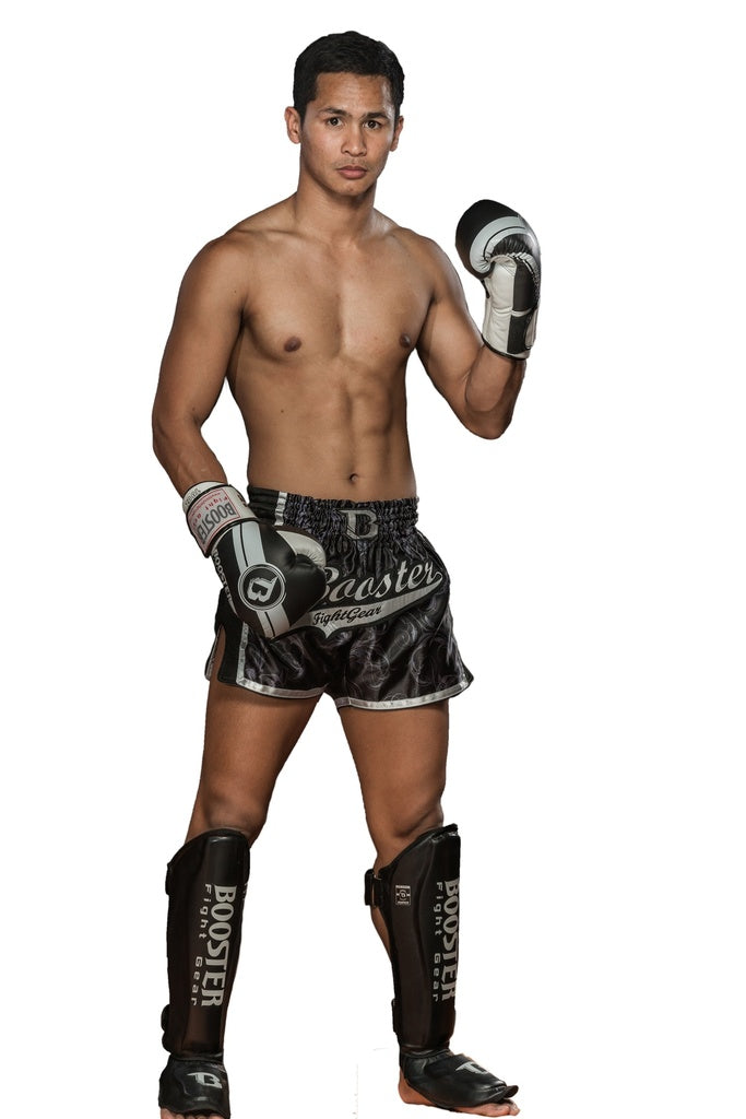 Booster V3 pro lederen scheenbeschermers