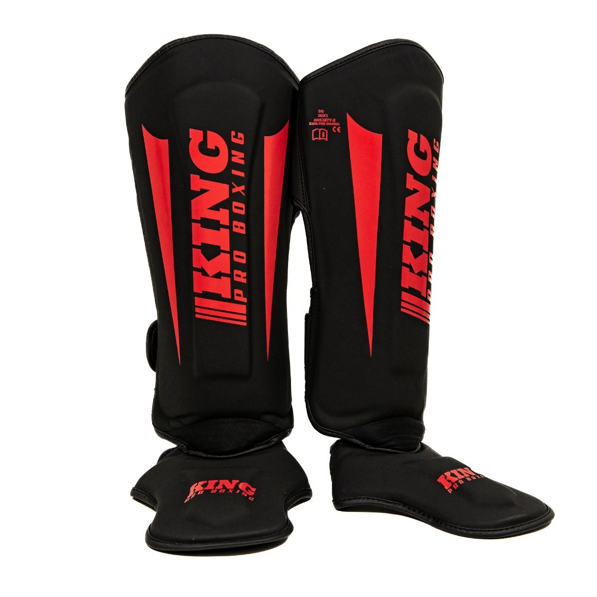 Scheenbeschermers King Pro Boxing REVO Rood