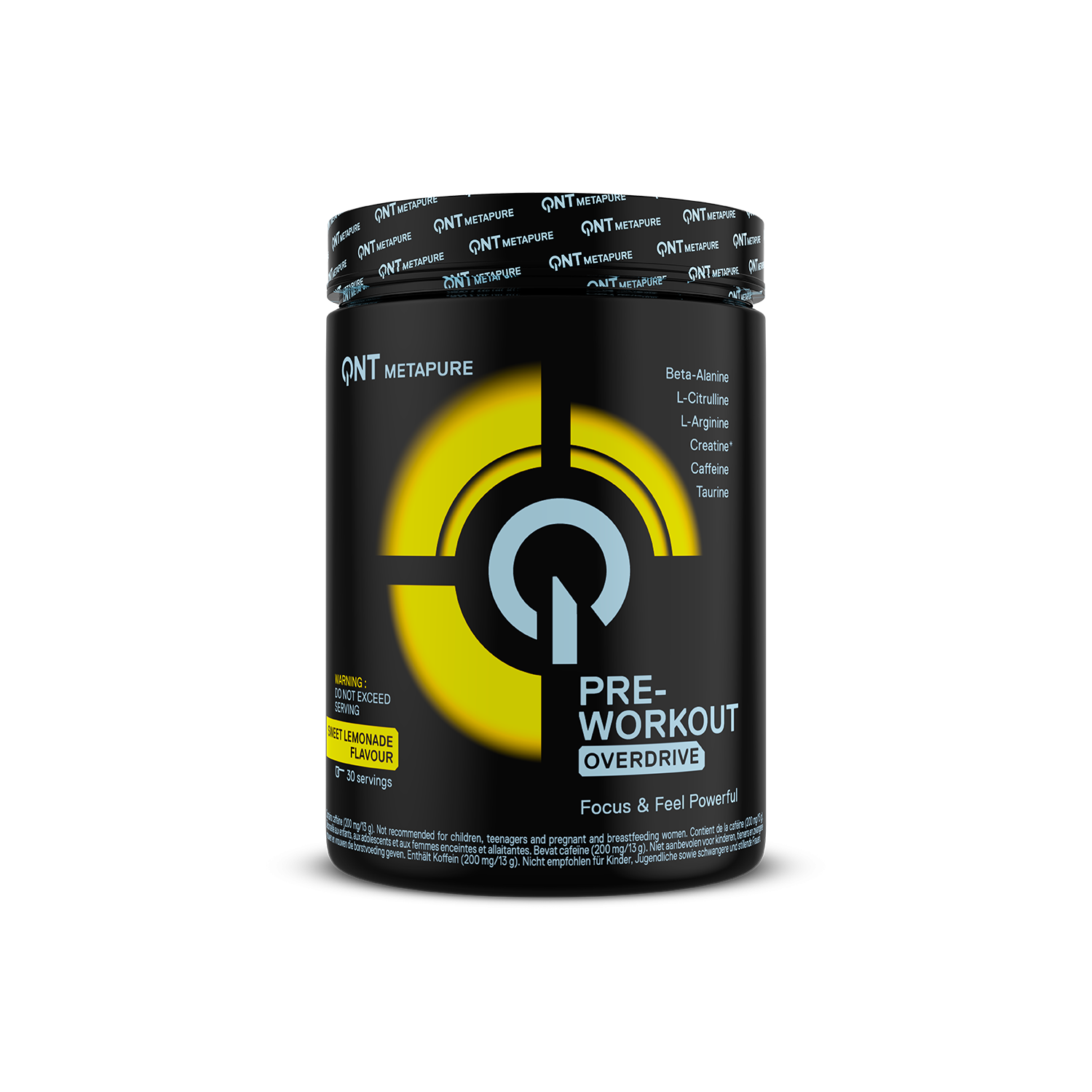 PRE-WORKOUT QNT OVERDRIVE | 390 Gram