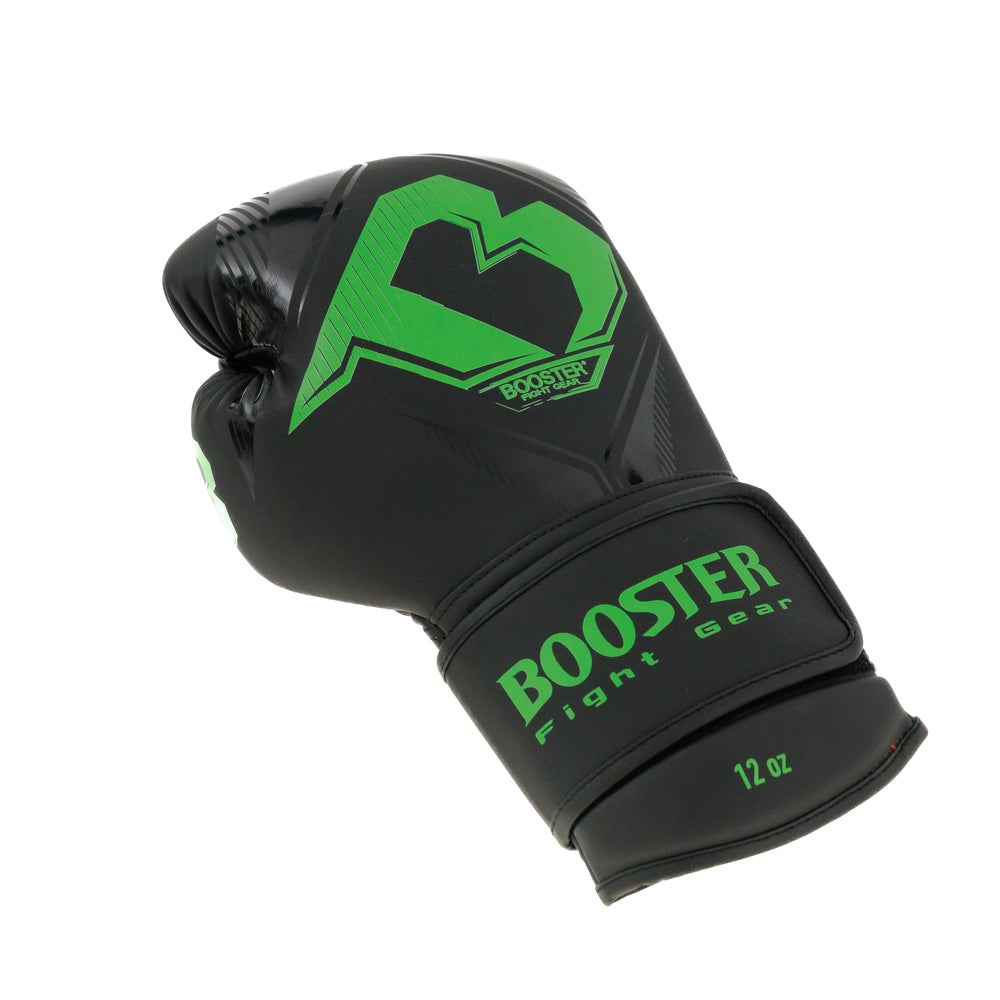 Booster Bangkok kick bokshandschoenen zwart / groen