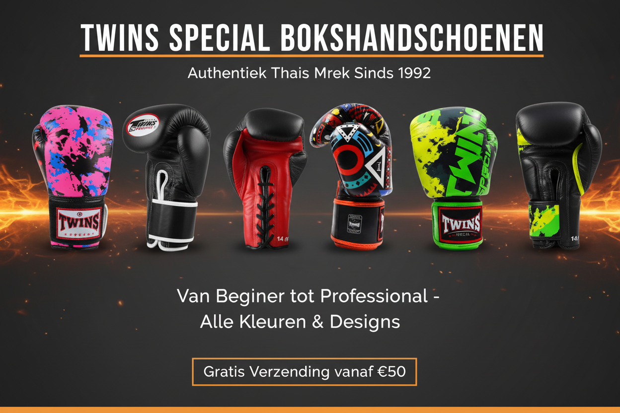 Twins Special bokshandschoenen - Authentiek Thais merk sinds 1992 met diverse kleuren en designs, gratis verzending vanaf €50