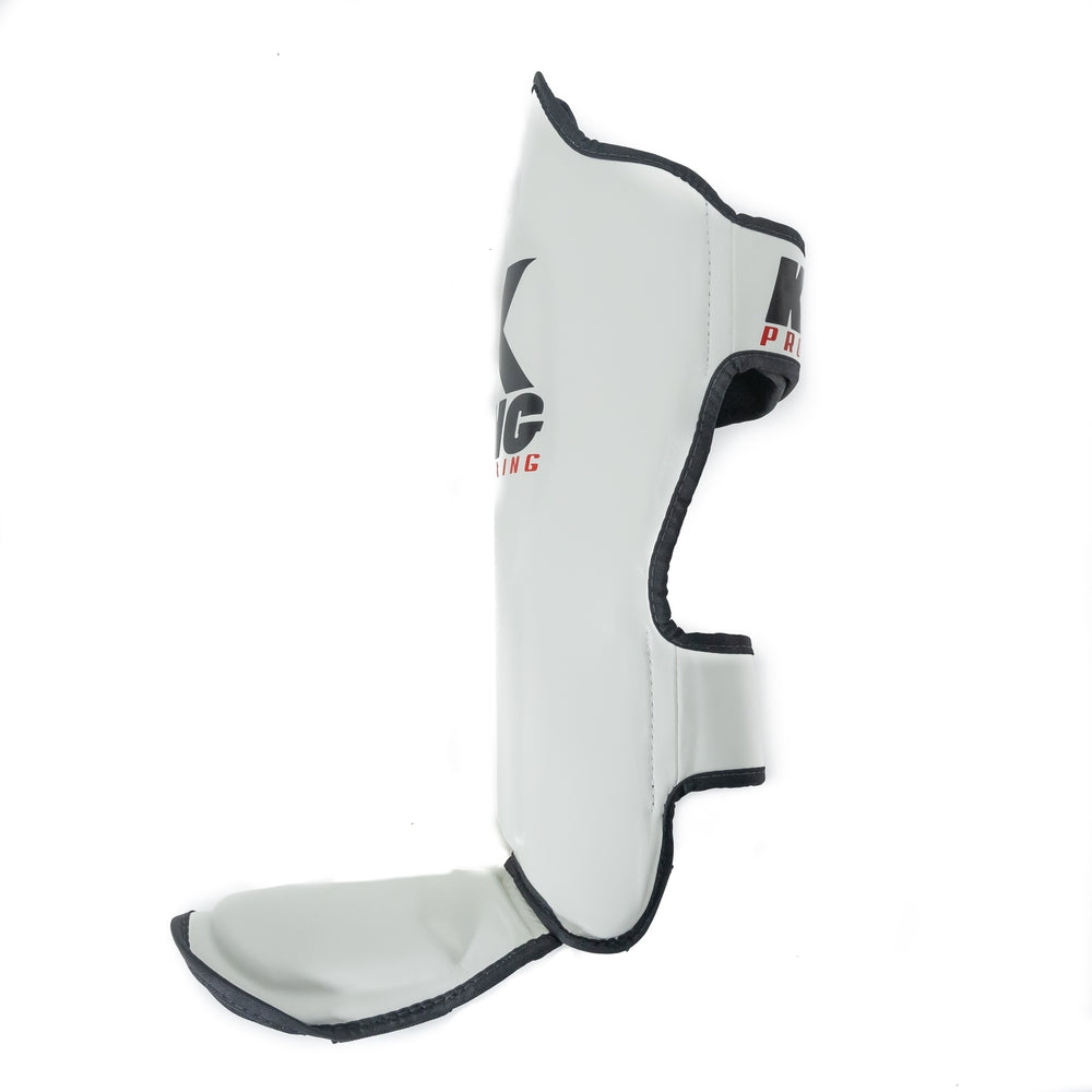 King Pro Scheenbeschermers Wit - KPB/SG-3 - Premium Muay Thai & Kickboksen