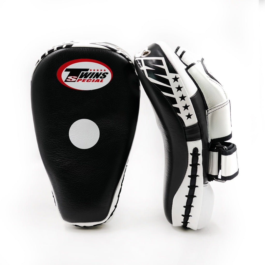 Twins Arm Pads PML 21 | Extended Focus Mitts Zwart/Wit