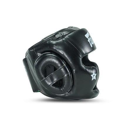 FXB HG Black Headguard – Fairtex x Booster Hoofdbeschermer voor Sparring