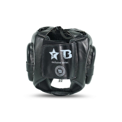 FXB HG Black Headguard – Fairtex x Booster Hoofdbeschermer voor Sparring